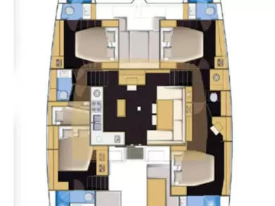 Location à Road Town - Lagoon Lagoon 52 F sur SamBoat