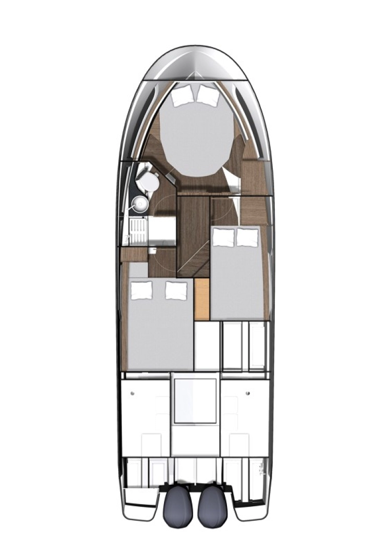 Louez un Jeanneau Merry Fisher 1095 Fly à Pirovac
