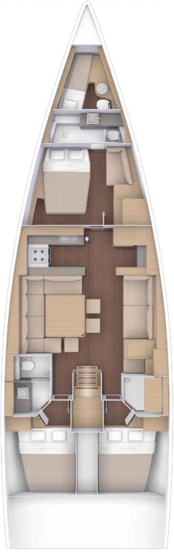 Location bateau Primošten pas cher Dufour 56 Exclusive