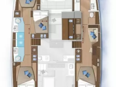 Location Catamaran Lagoon avec permis