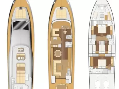 Location Yacht à Seget Donji - Permare Group Amer 86