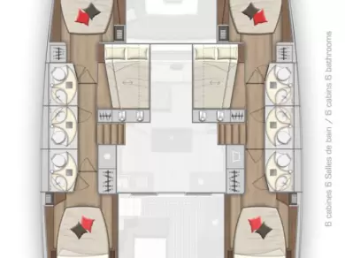 Location à Road Town - Lagoon Lagoon 50 sur SamBoat