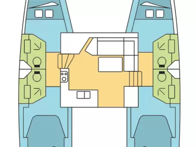 Location Catamaran Fountaine Pajot avec permis