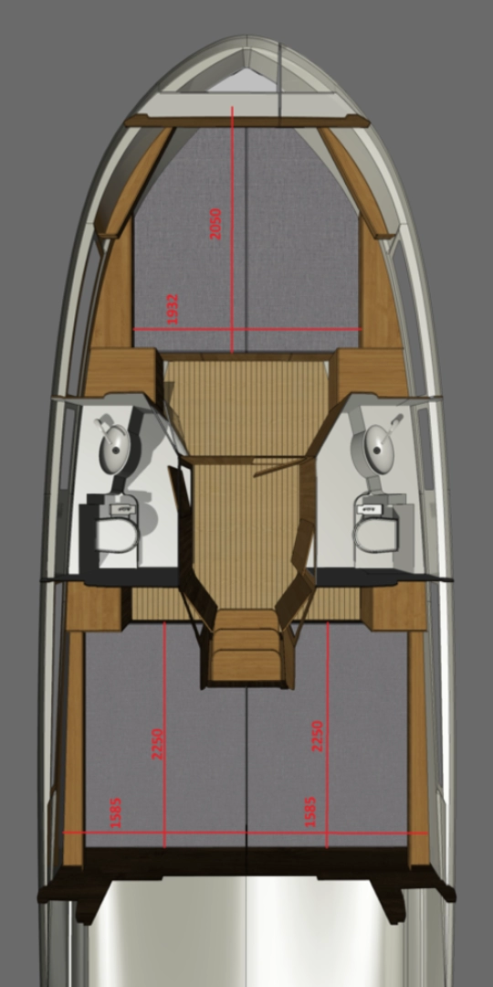 Location bateau Kukljica pas cher Platinum 989 Fly