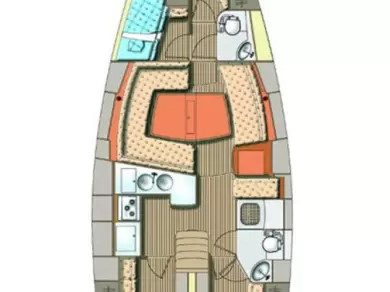 Location à Biograd na Moru - Elan Impression 45 sur SamBoat