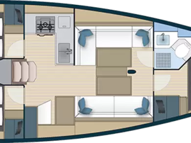 Location Voilier à Biograd na Moru - More Boats More 40