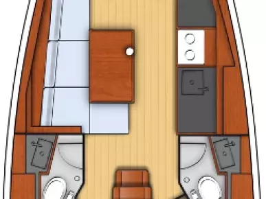 Location bateau Biograd na Moru pas cher Oceanis 38.1