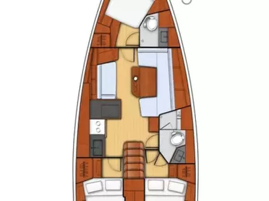 Location bateau Bénéteau Oceanis 41.1 à Biograd na Moru sur Samboat