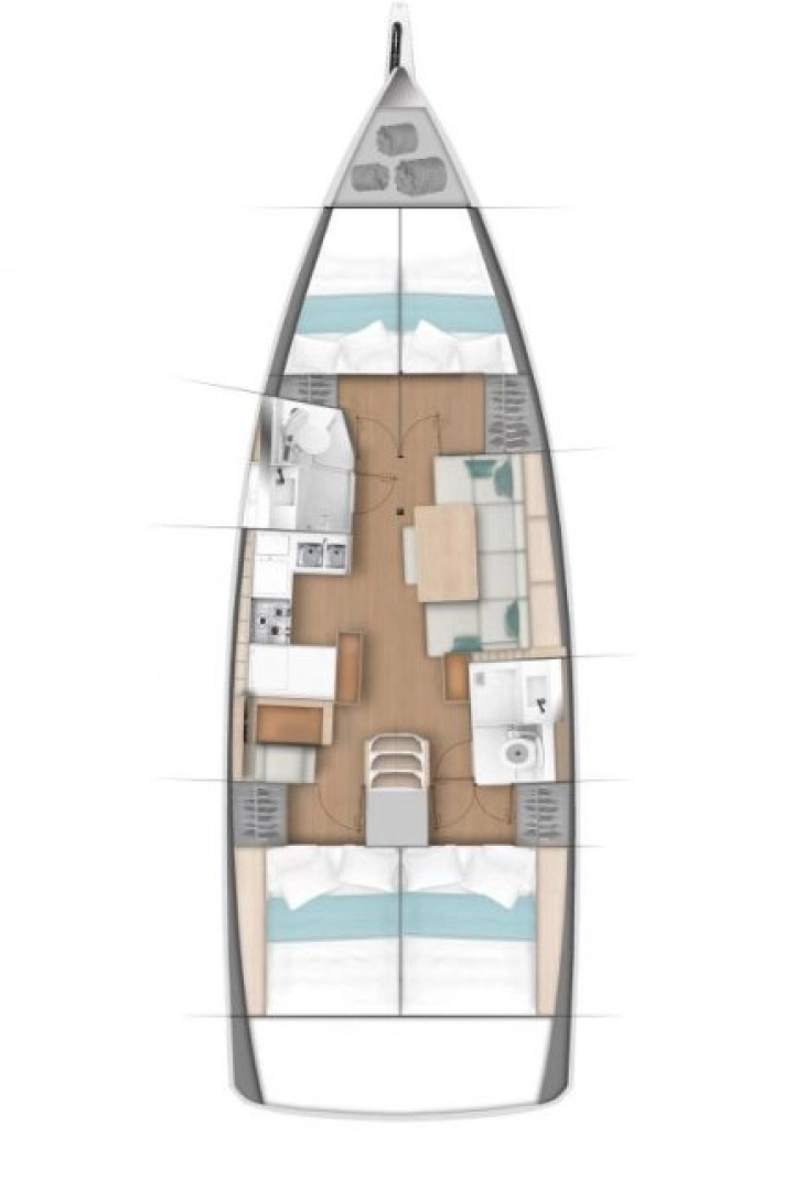 Location Voilier à Kaštela - Jeanneau Sun Odyssey 440