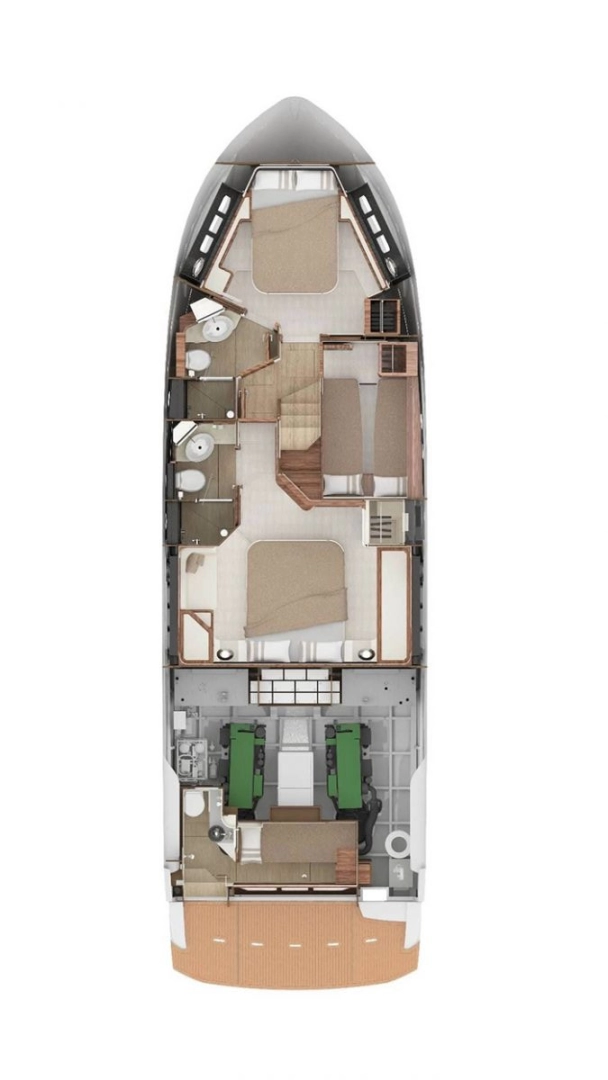 Location Bateau à moteur Absolute Yachts avec permis