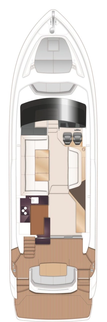 Location Bateau à moteur à Podstrana - Princess Princess 55 F
