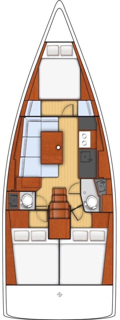 Location bateau Bénéteau Oceanis 38 à Biograd na Moru sur Samboat