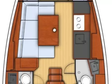 Location bateau Bénéteau Oceanis 38 à Biograd na Moru sur Samboat