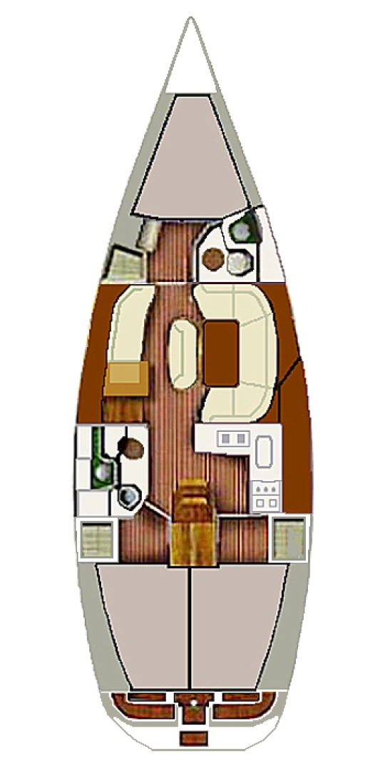 Location à Betina - Jeanneau Sun Odyssey 40 sur SamBoat