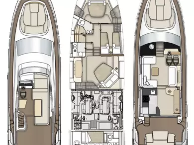 Location à Kaštela - Azimut Azimut 55 Fly sur SamBoat