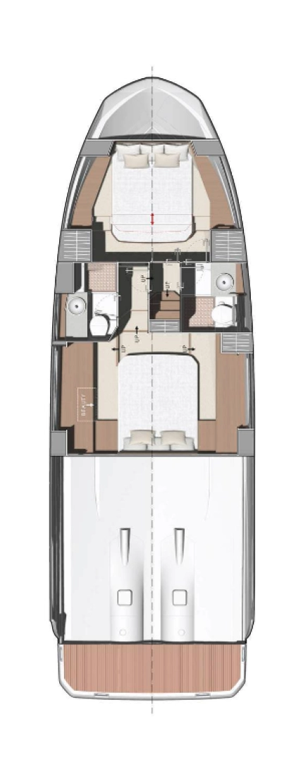 Location Bateau à moteur à Medulin - Jeanneau Prestige 420 Fly