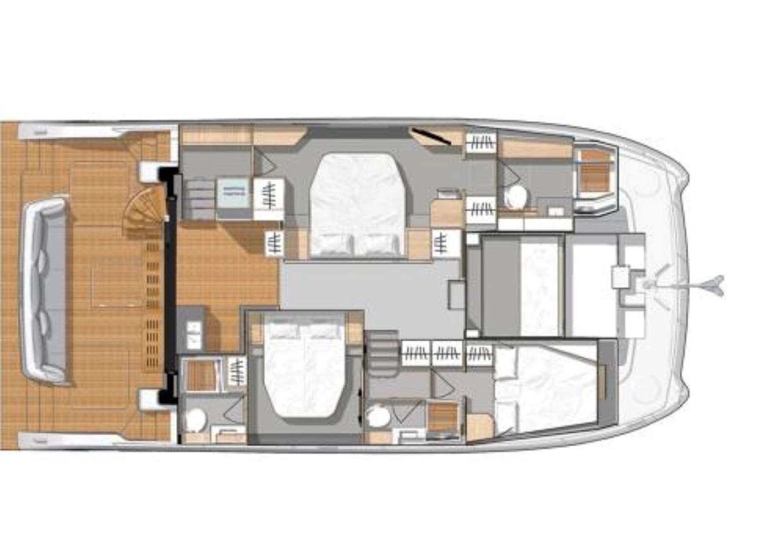 Location bateau Fountaine Pajot Fountaine Pajot MY6 à Frenchtown sur Samboat