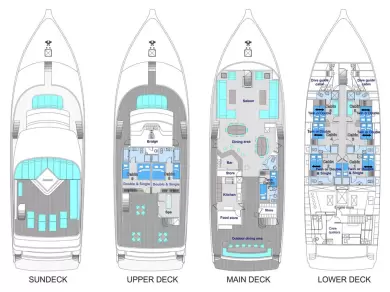Yacht à louer à Malé au meilleur prix