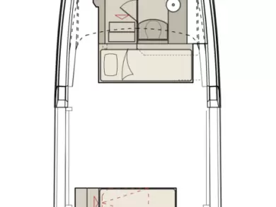 Location bateau Sukošan pas cher Saxdor 400 GTO