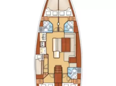 Location bateau Marina Milna Kanarija pas cher Oceanis 50 Family
