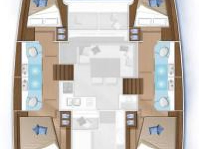 Lagoon Lagoon 40 a louer à Fethiye