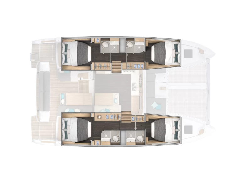 Location bateau San Miguel De Abona pas cher Lagoon 43