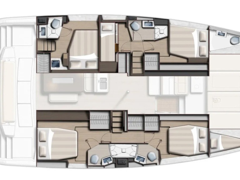 Location Catamaran à Primošten - Bali Bali 4.6