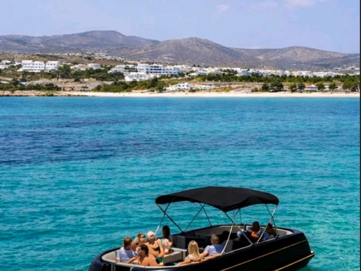 Location à Naoussa - Swiss boat ponton Starlounger sur SamBoat