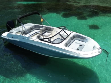 Charter a Bayliner VR6 OB in Ibiza (Ville) on Samboat