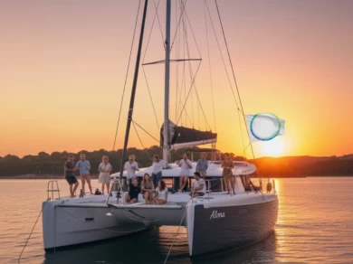 Boat rental Fountaine Pajot Orana 44 in Toulon on Samboat