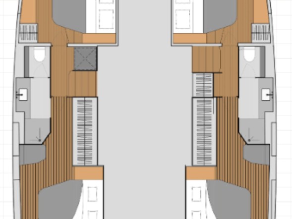 Location Catamaran à Road Town - Fountaine Pajot Aura 51