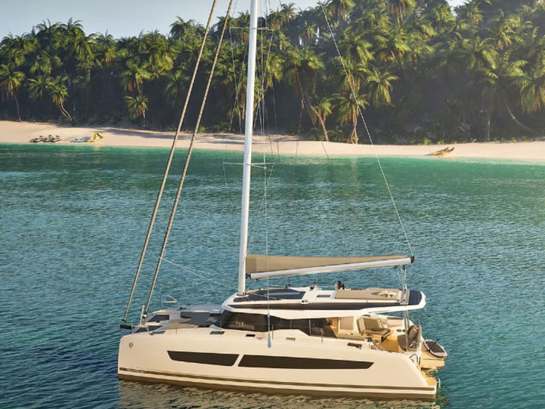 Location à Frenchtown - Fountaine Pajot Fountaine Pajot FP 41 Quatuor 4 sur SamBoat