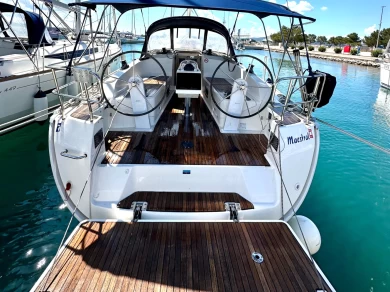 Bavaria Cruiser 37 charter bareboat or skippered in  Drage
