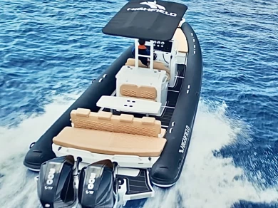 Highfield 900 sport da affittare a  Cannigione