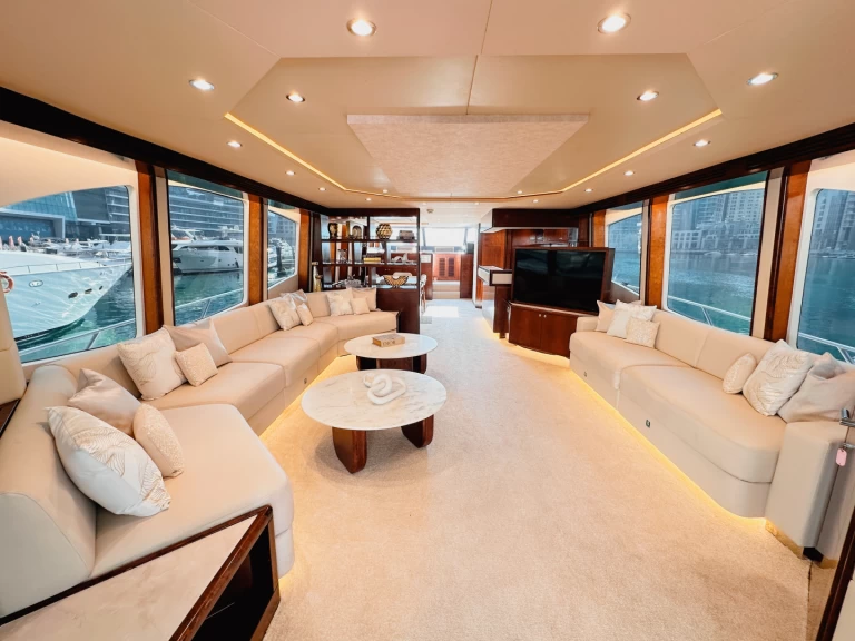 Location bateau Sunseeker Solana à Dubaï harbour sur Samboat