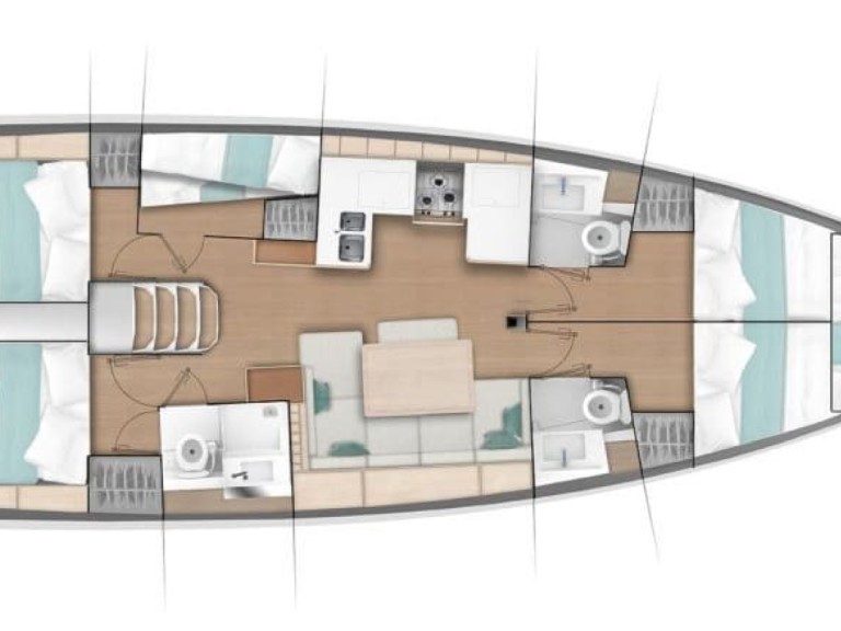 Location bateau Jeanneau Sun Odyssey 490 à Skradin sur Samboat
