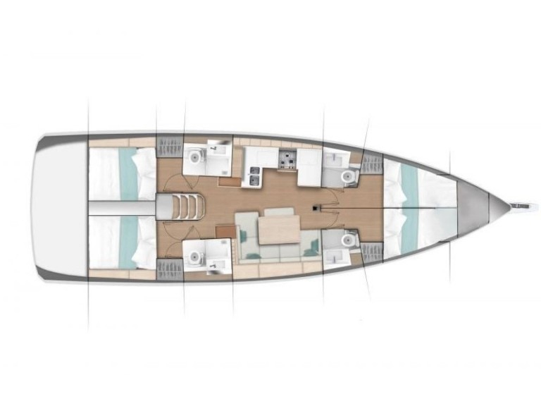 Location à Santa Cruz de Tenerife - Jeanneau Sun Odyssey 490 sur SamBoat