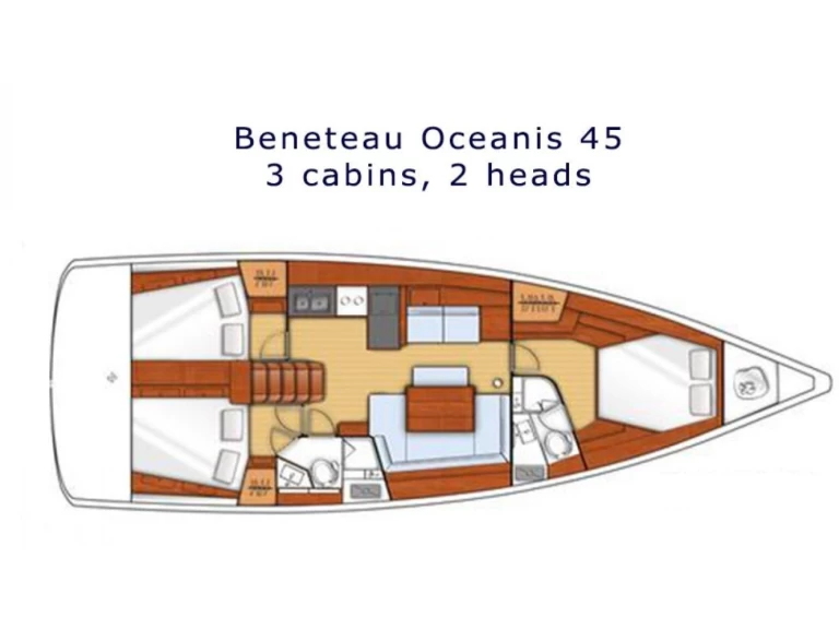 Location Voilier à Álimos - Bénéteau Oceanis 45/3