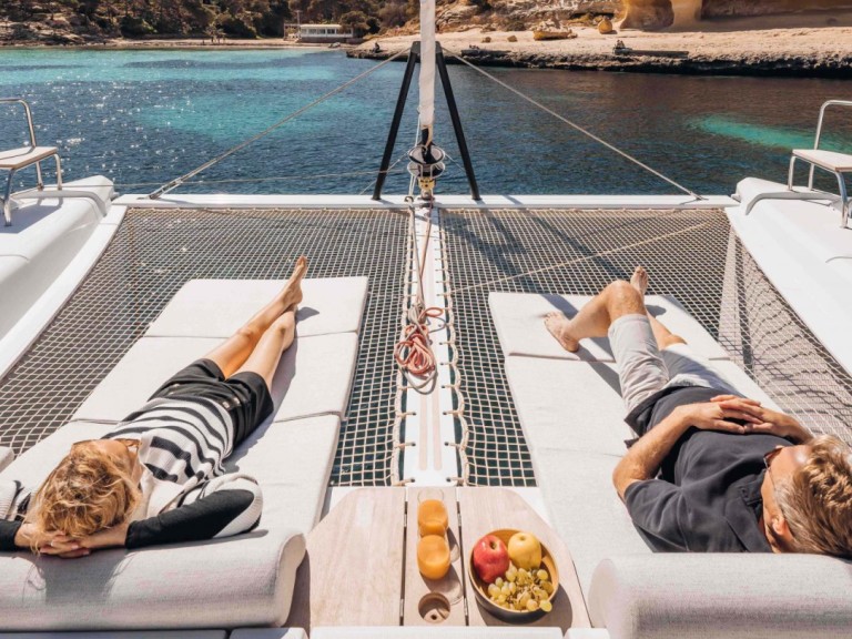 Location bateau Lávrio pas cher Nautitech 44 Open