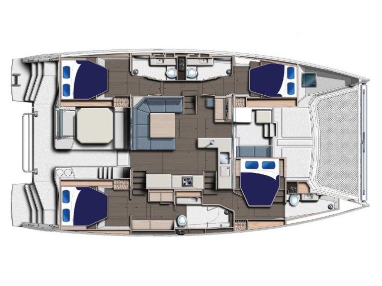 Location bateau Adaköy pas cher Catamaran 50