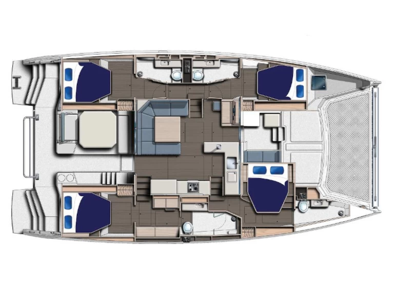 Location bateau Adaköy pas cher Catamaran 50