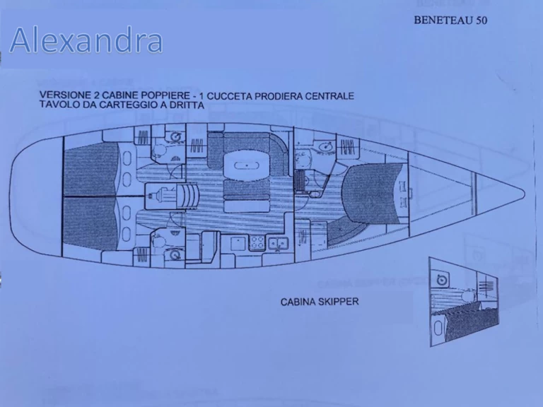 Location Voilier à Fezzano - Bénéteau Beneteau 50