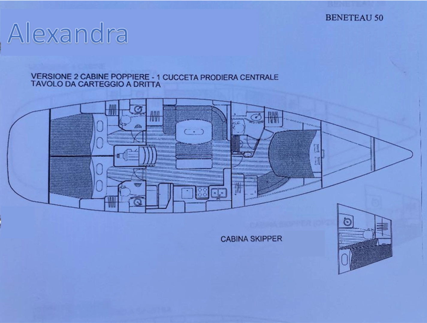 Location Voilier à Fezzano - Bénéteau Beneteau 50