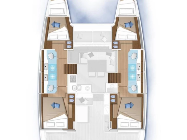 Location à Primošten - Lagoon Lagoon 40 sur SamBoat