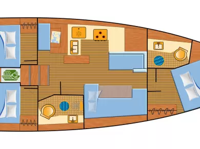 Location bateau Jeanneau Sun Odyssey 410 à Palma de Majorque sur Samboat