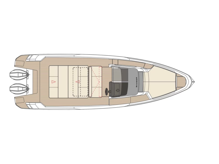 Location bateau Anávyssos pas cher Saxdor 270 GTO