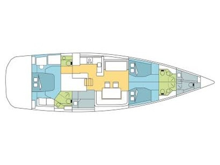 Jeanneau Jeanneau 64 a louer à Lávrio