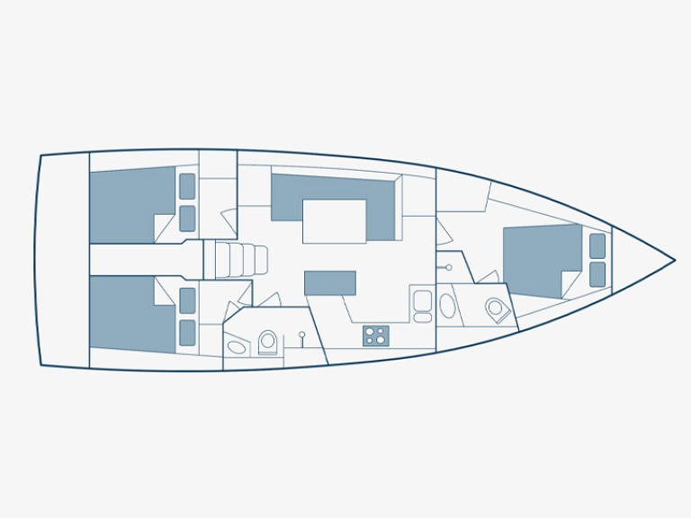 Location bateau Nikiána pas cher Oceanis 41.1[G]