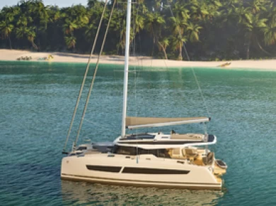 Catamaran rental with or without captain Fountaine Pajot Frenchtown