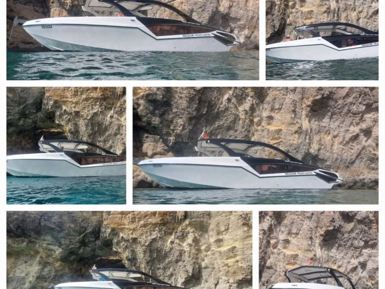 Location Bateau à moteur Custom Made avec permis